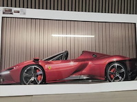 Zeer groot glas schilderij van ferrari - afbeelding 3 van  7
