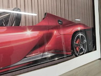 Zeer groot glas schilderij van ferrari - afbeelding 5 van  7