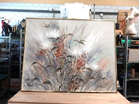 Zeer groot olieverfschilderij op doek - afbeelding 2 van  5