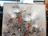 Zeer groot olieverfschilderij op doek - afbeelding 3 van  5