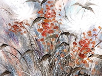 Zeer groot olieverfschilderij op doek - afbeelding 4 van  5