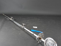 Zeer grote ijzeren bbq draaispit/braadspit - afbeelding 2 van  5