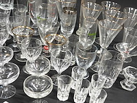 Zeer grote partij kristal- en glaswerk - afbeelding 3 van  5