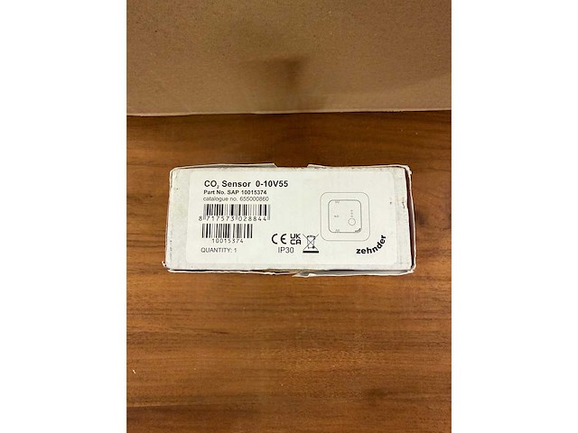 Zehnder - 655000860 - co2 sensor 0-10v 55 mm inbouw - afbeelding 3 van  3
