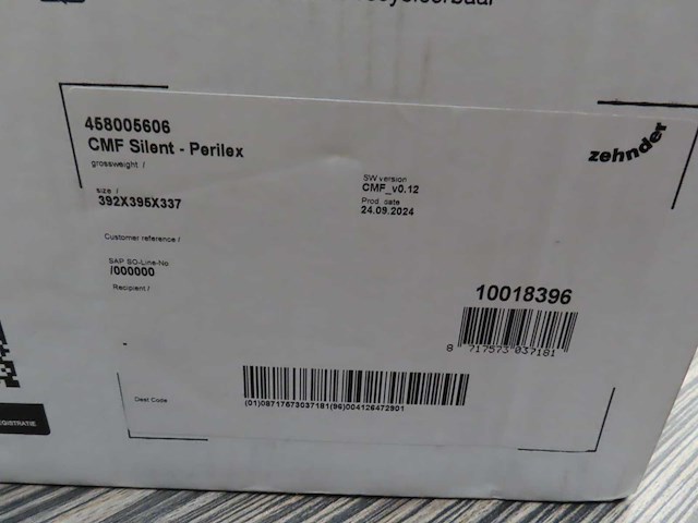 Zehnder - comfofan silent periflex - woonhuisventilator - afbeelding 3 van  3