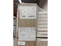 Zehnder - zeno - designradiator 169x75 cm - afbeelding 1 van  4