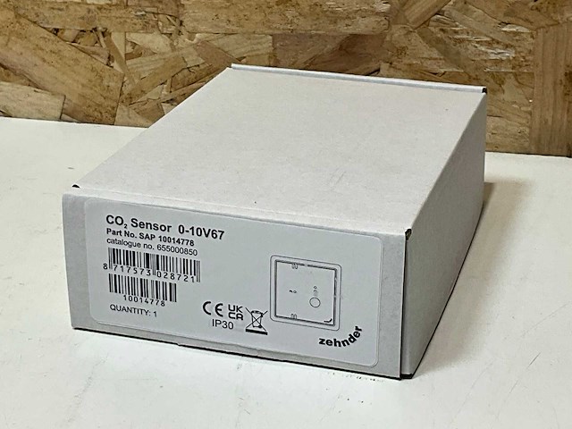 Zehnder 0-10v67 co2 sensor - afbeelding 2 van  4