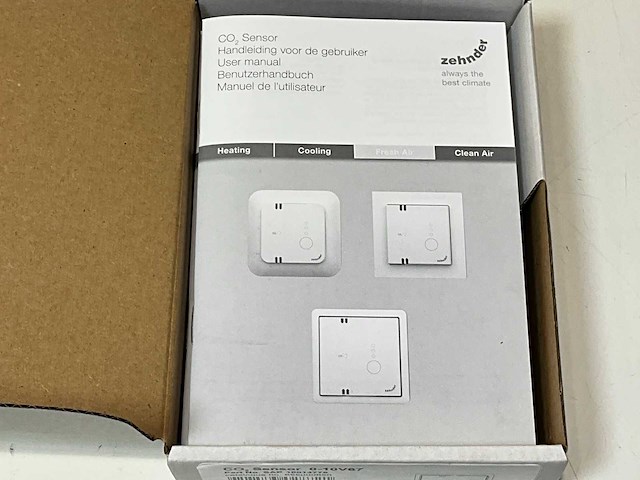 Zehnder 0-10v67 co2 sensor - afbeelding 3 van  4