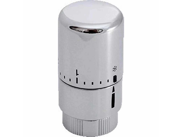 Zehnder 841278 design knoppen termostatisch, knop verchroomd - afbeelding 1 van  2