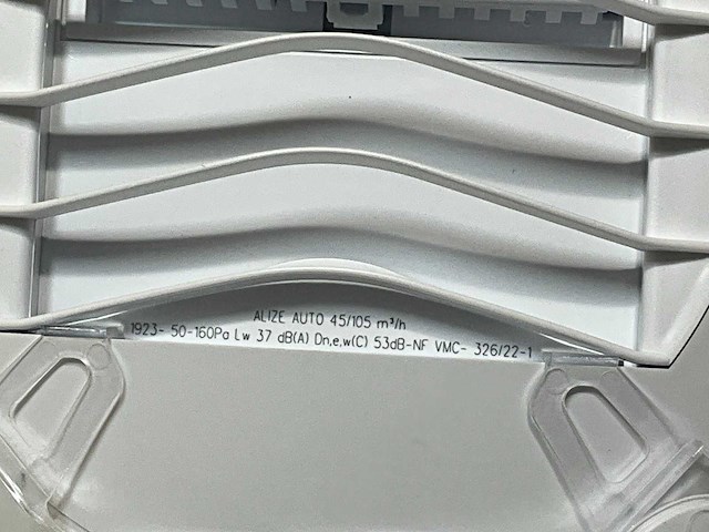 Zehnder anjos afzuigventiel str 45/105 kunststof (16x) - afbeelding 2 van  4