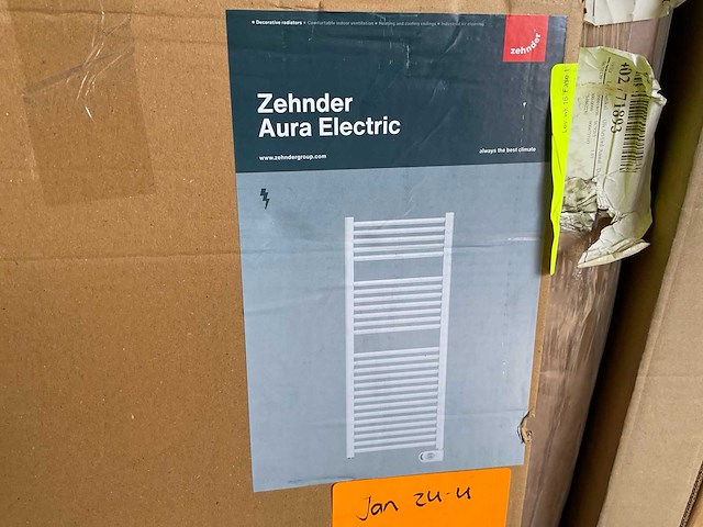 Zehnder aura designradiator elektrisch 79x40 cm - afbeelding 3 van  3