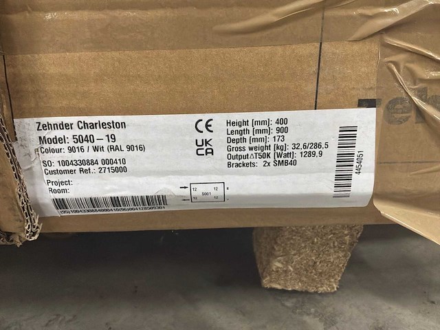 Zehnder charleston asv131 designradiator - afbeelding 4 van  5