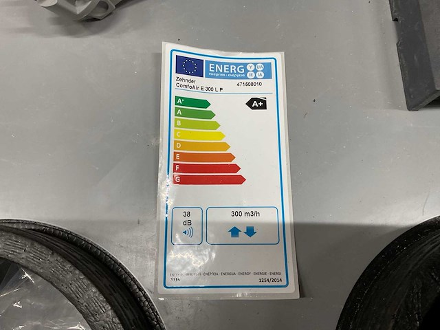 Zehnder comfoair e 300 l p wtw-unit - afbeelding 7 van  8