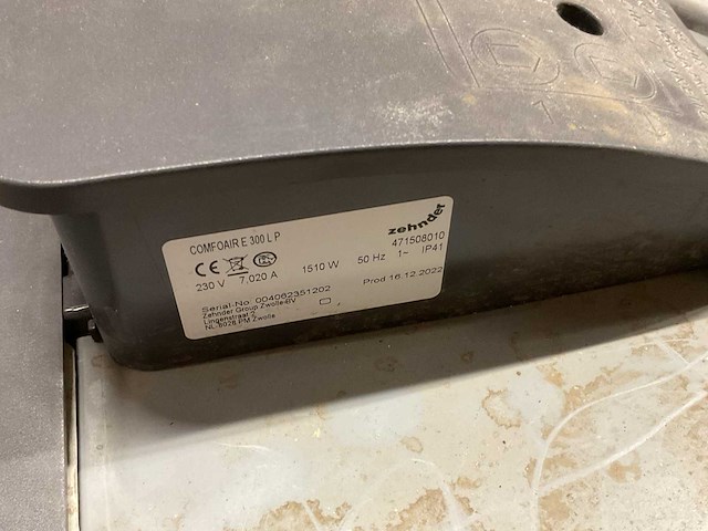 Zehnder comfoair e 300 l p wtw-unit - afbeelding 4 van  6