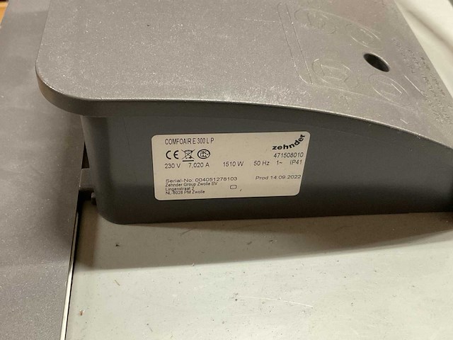 Zehnder comfoair e 300 lp wtw-unit - afbeelding 5 van  8