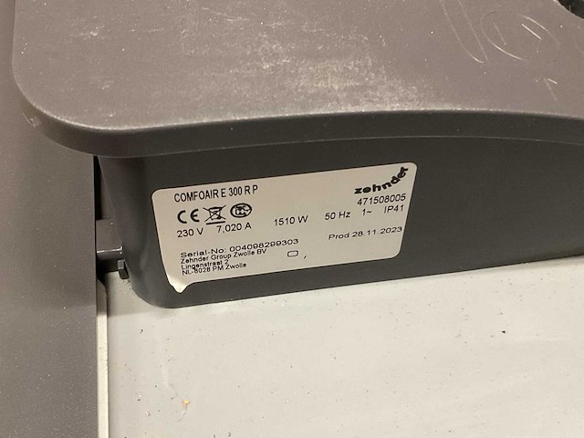Zehnder comfoair e 300 r p wtw-unit - afbeelding 6 van  9