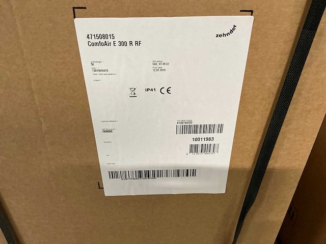 Zehnder comfoair e300 r rf wtw-unit - afbeelding 5 van  5