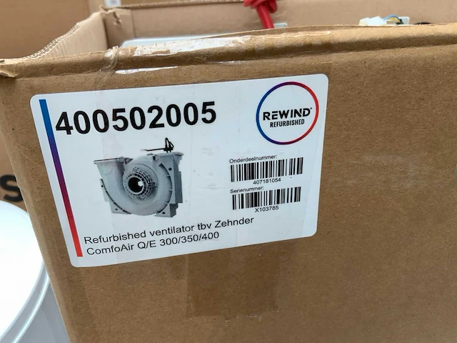 Zehnder comfoair ventilator - afbeelding 4 van  4
