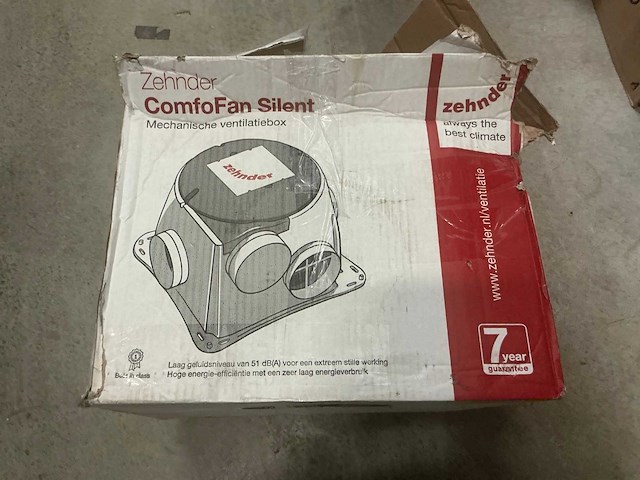 Zehnder comfortfan silent ventilatie box - afbeelding 1 van  4