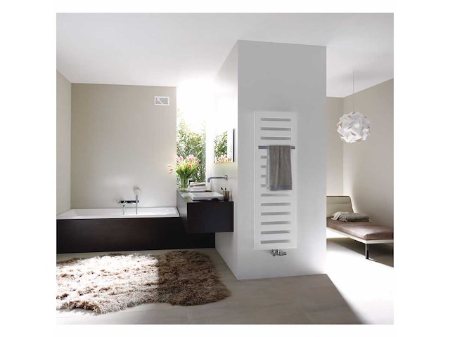 Zehnder designradiator metropolitan bar mix wit 1540x600mm (cv 871w+el 750w) - afbeelding 2 van  5
