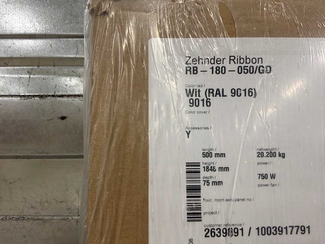 Zehnder ribbon designradiator - afbeelding 4 van  5