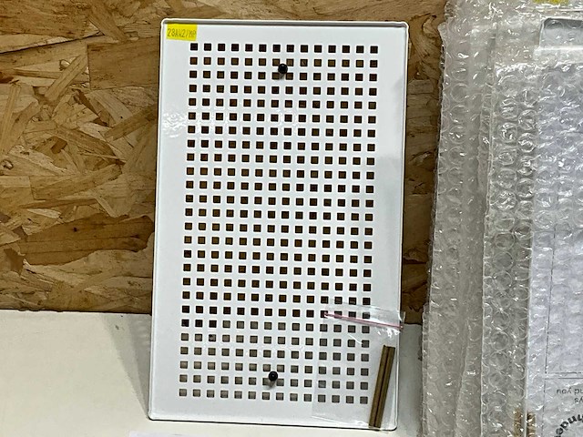 Zehnder torino designrooster rechthoek wit (14x) - afbeelding 2 van  5