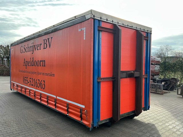 Zeil container met haakarm, opslagcontainer - afbeelding 13 van  19