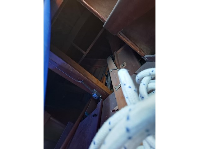 Zeilboot incl. trailer bruynzeel valk, bouwjaar ca 1940 - afbeelding 10 van  16