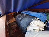 Zeilboot incl. trailer bruynzeel valk, bouwjaar ca 1940 - afbeelding 13 van  16