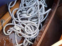 Zeilboot incl. trailer bruynzeel valk, bouwjaar ca 1940 - afbeelding 9 van  16