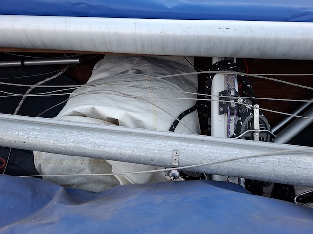 Zeilboot incl. trailer flying dutchman, fd, bouwjaar ca 1952 - afbeelding 14 van  16