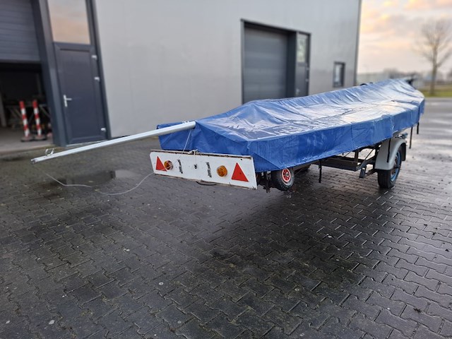 Zeilboot incl. trailer flying dutchman, fd, bouwjaar ca 1952 - afbeelding 3 van  16