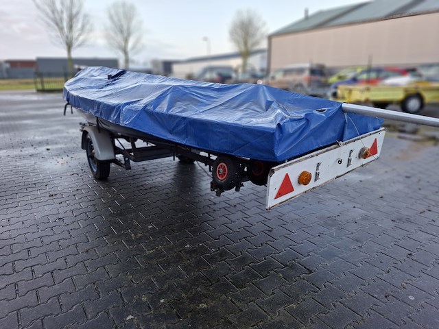 Zeilboot incl. trailer flying dutchman, fd, bouwjaar ca 1952 - afbeelding 4 van  16