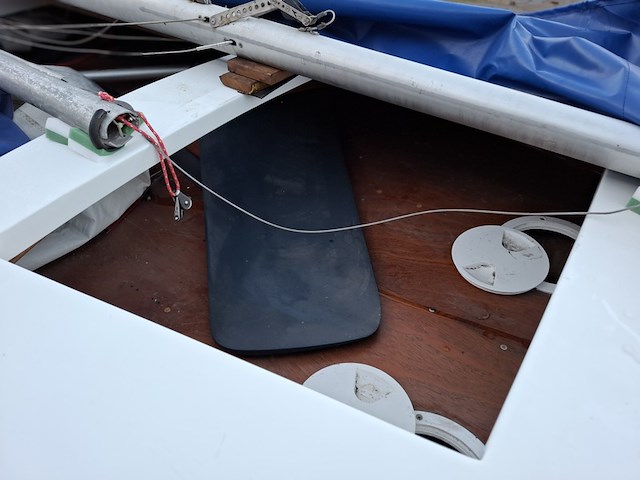 Zeilboot incl. trailer flying dutchman, fd, bouwjaar ca 1952 - afbeelding 7 van  16