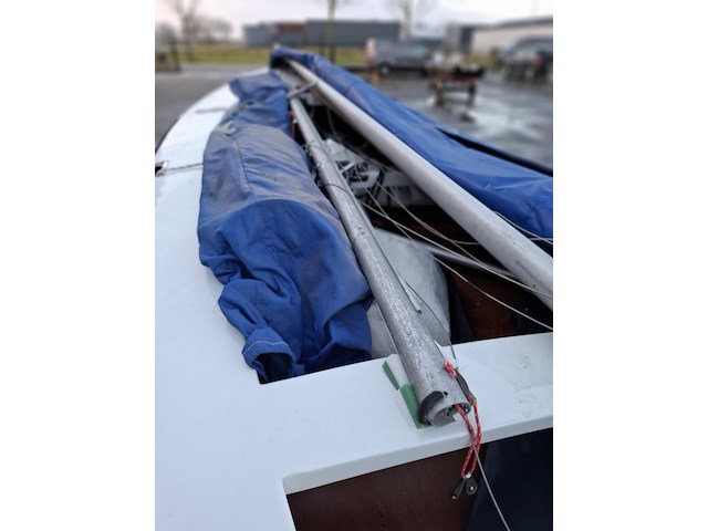 Zeilboot incl. trailer flying dutchman, fd, bouwjaar ca 1952 - afbeelding 8 van  16