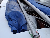 Zeilboot incl. trailer flying dutchman, fd, bouwjaar ca 1952 - afbeelding 8 van  16