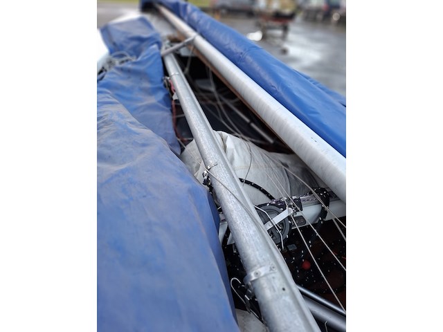 Zeilboot incl. trailer flying dutchman, fd, bouwjaar ca 1952 - afbeelding 9 van  16