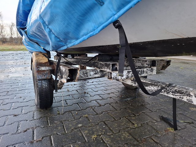 Zeilboot incl. trailer flying junior - afbeelding 13 van  14