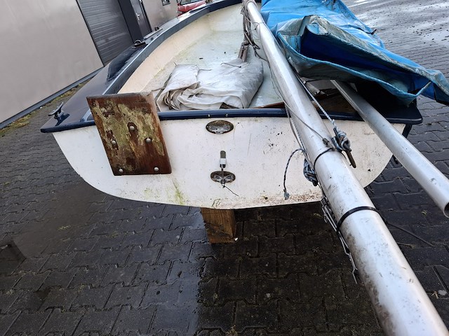 Zeilboot incl. trailer flying junior - afbeelding 14 van  14