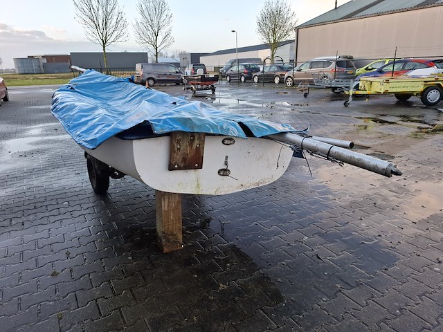Zeilboot incl. trailer flying junior - afbeelding 3 van  14