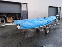 Zeilboot incl. trailer flying junior - afbeelding 4 van  14