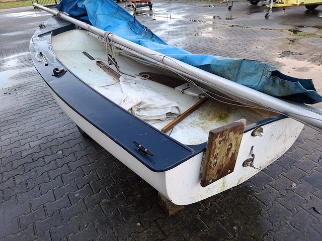 Zeilboot incl. trailer flying junior - afbeelding 5 van  14