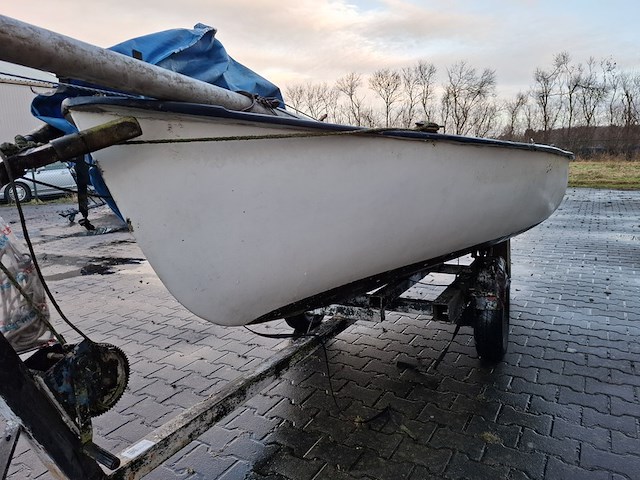 Zeilboot incl. trailer flying junior - afbeelding 7 van  14