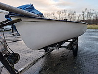 Zeilboot incl. trailer flying junior - afbeelding 7 van  14