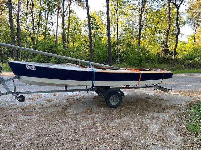 Zeilboot + trailer - afbeelding 3 van  5