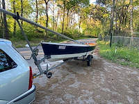 Zeilboot + trailer - afbeelding 4 van  5