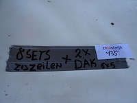 Zeilen set voor 5x5m tent - afbeelding 1 van  1