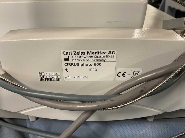 Zeiss 600 cirrus photo system - afbeelding 5 van  6