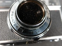 Zeiss ikon voigtländer vitessa 500 s analoge 35mm-camera te zijn, uitgerust met een prontor-sluiter en een vast objectief - afbeelding 6 van  7