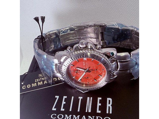 Zeitner commando chronograaf herenhorloge - afbeelding 2 van  5